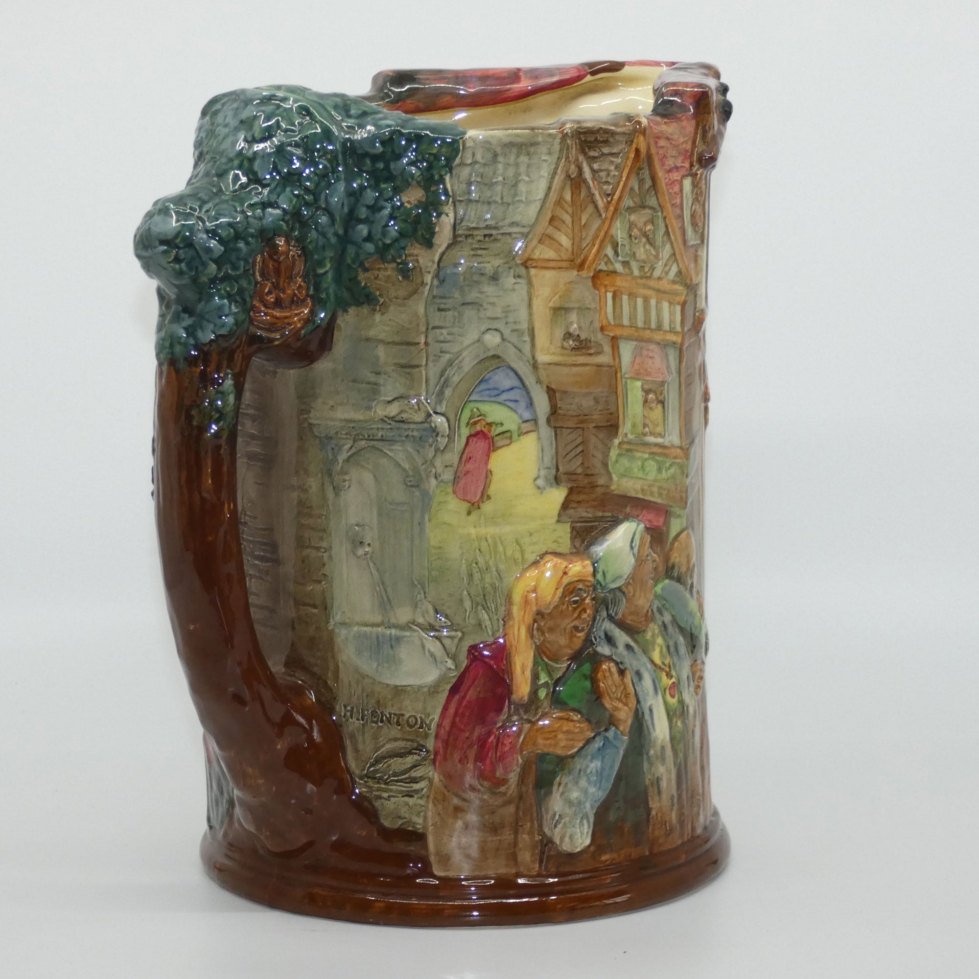 royal-doulton-the-pied-piper-of-hamelin-loving-jug