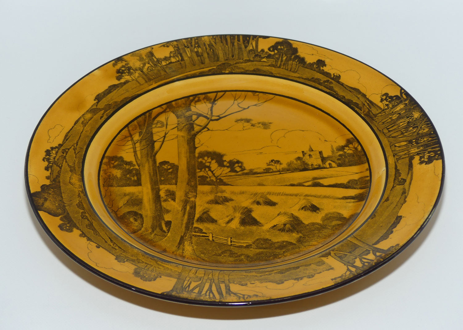 Royal Doulton Haystacks plate D2538 | 24cm | #4