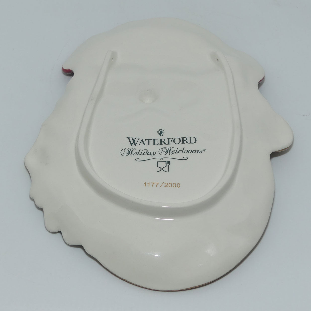 Waterford Holiday Heirlooms | Plaid Santa Plate and Mug set | Ltd Ed