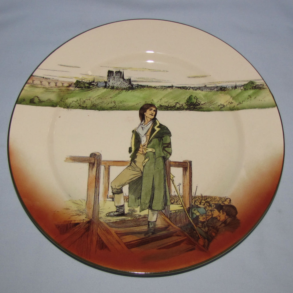 royal-doulton-dickens-sydney-carton-round-plate-d2973