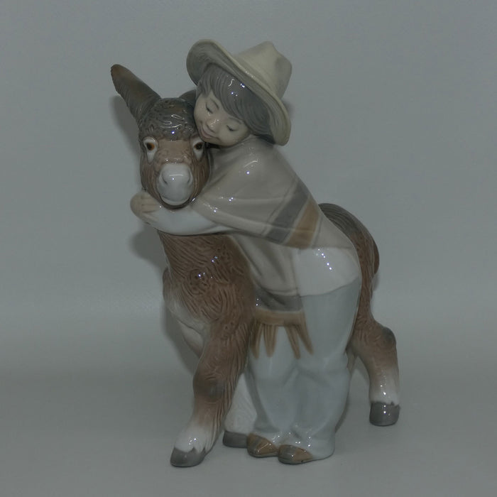 Lladro figure Platero and Marcelino #01001181