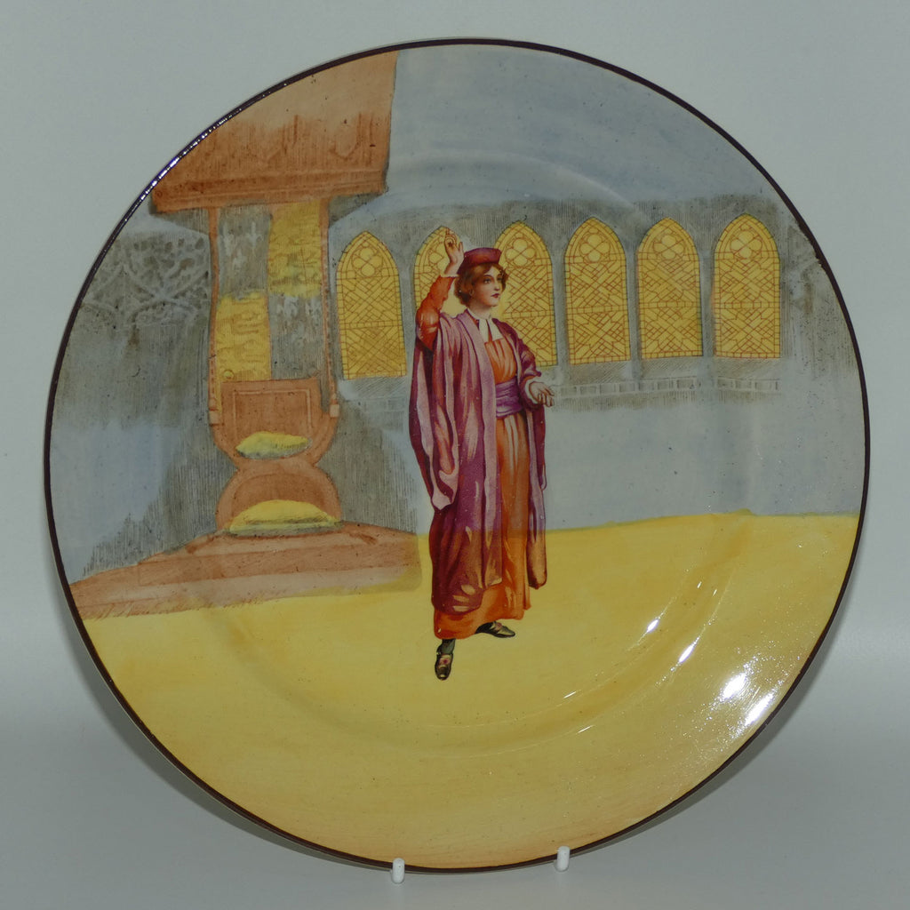 royal-doulton-shakespearean-portia-plate-d3596