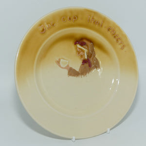 Royal Doulton Queen's Ware plate | Teatime Sayings | The Cup that Cheers