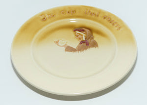 Royal Doulton Queen's Ware plate | Teatime Sayings | The Cup that Cheers