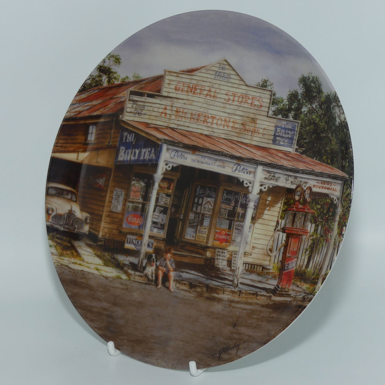 Bradex 03 M02 14.1 plate | Gordon Hanley | A Bygone Era | Staying for the Refund