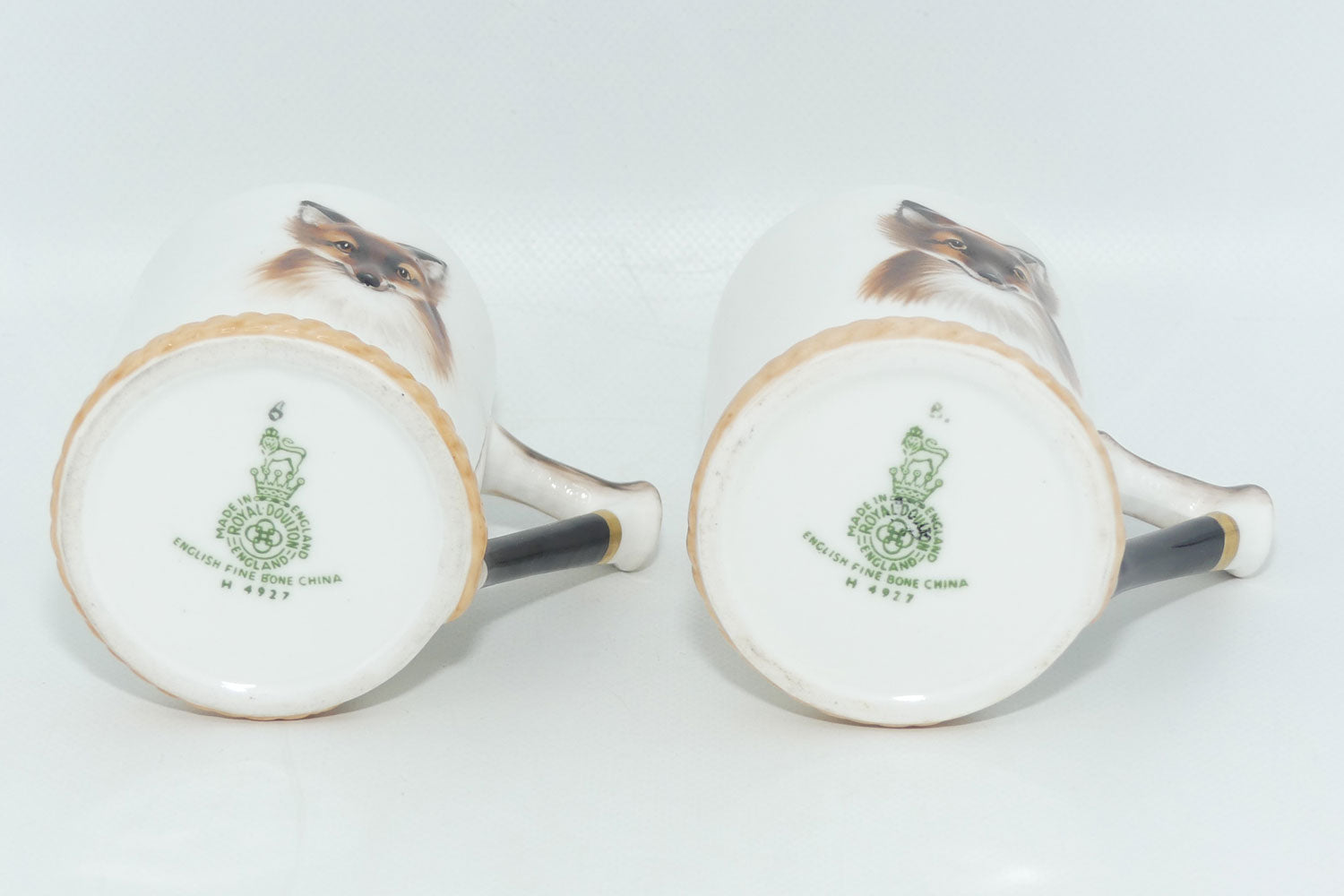 Royal Doulton Reynard the Fox set of 6 coffee demi tasses H4927 