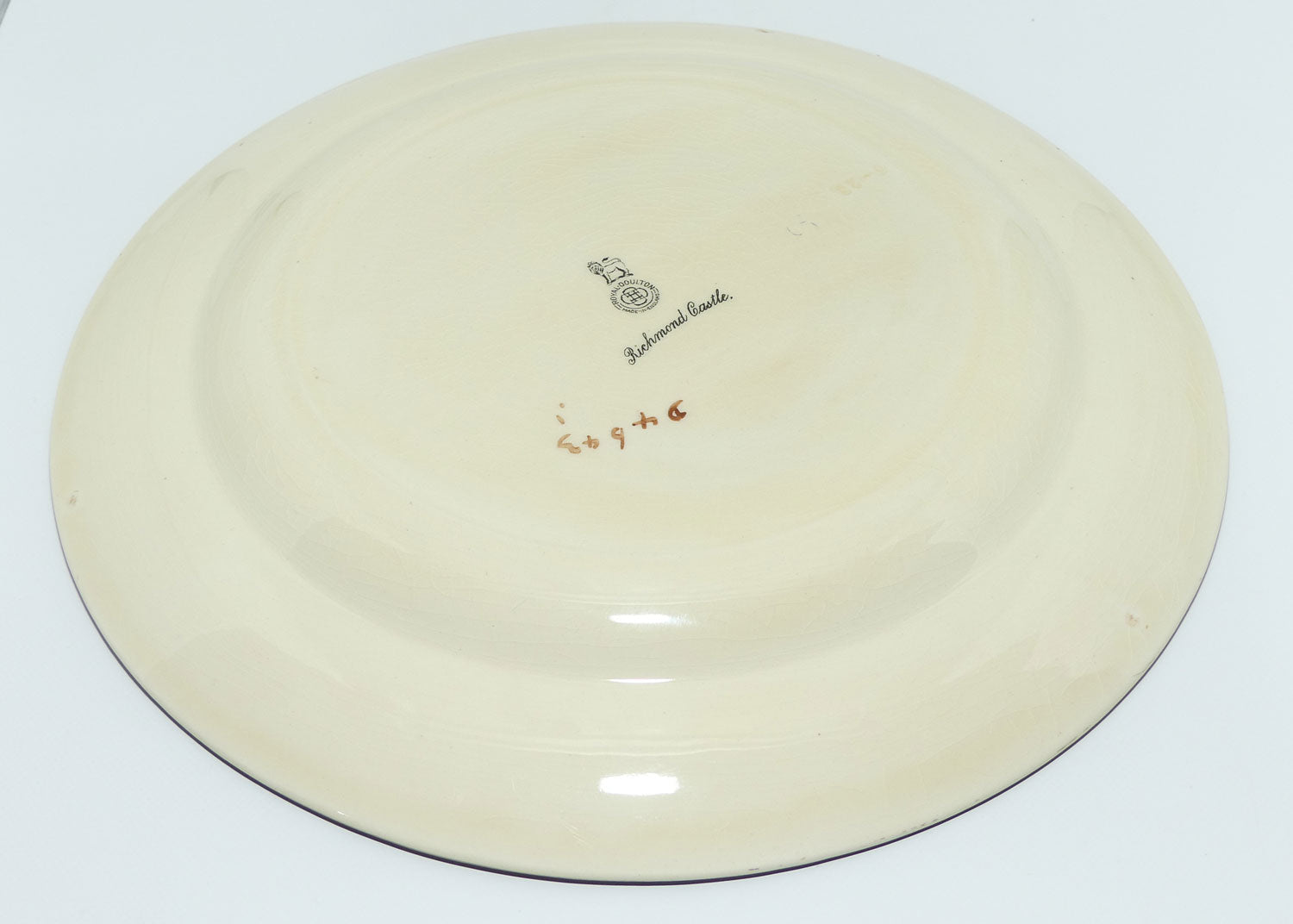 Royal Doulton Castles and Churches | Richmond Castle plate D4643