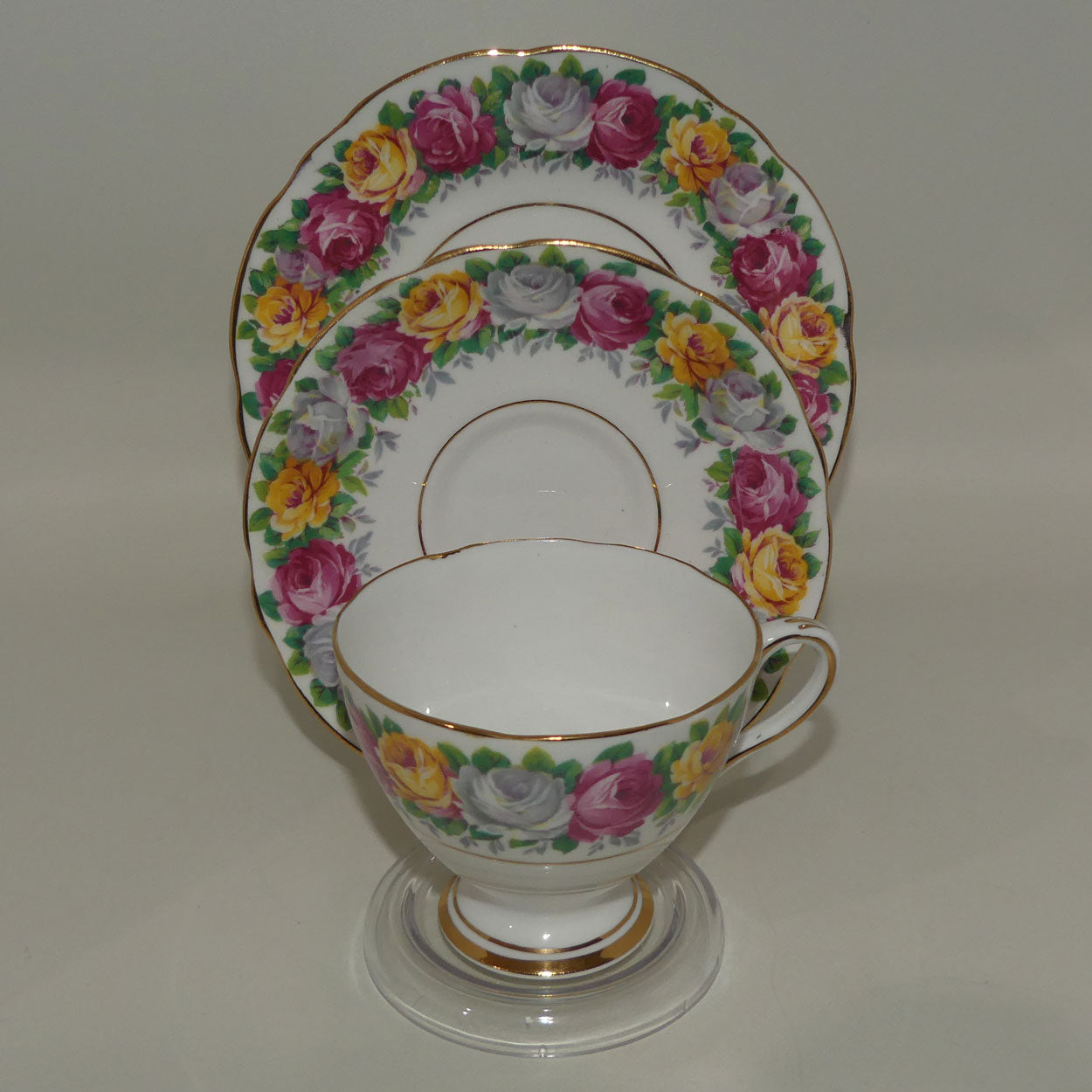 gladstone-bone-china-rosemary-pattern-trio