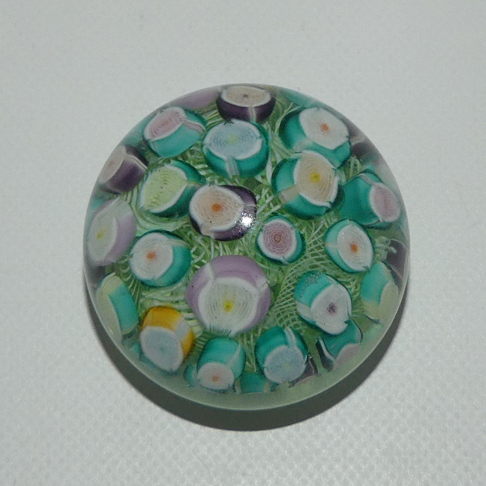 john-deacons-scotland-millefiori-roses-bunch-of-flowers-ultra-mini-paperweight