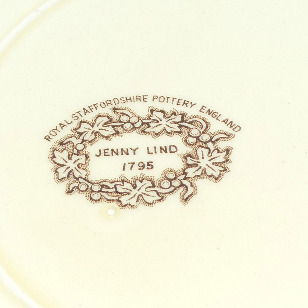 Royal Staffordshire Pottery Jenny Lind 1795 | Castle Scene plate