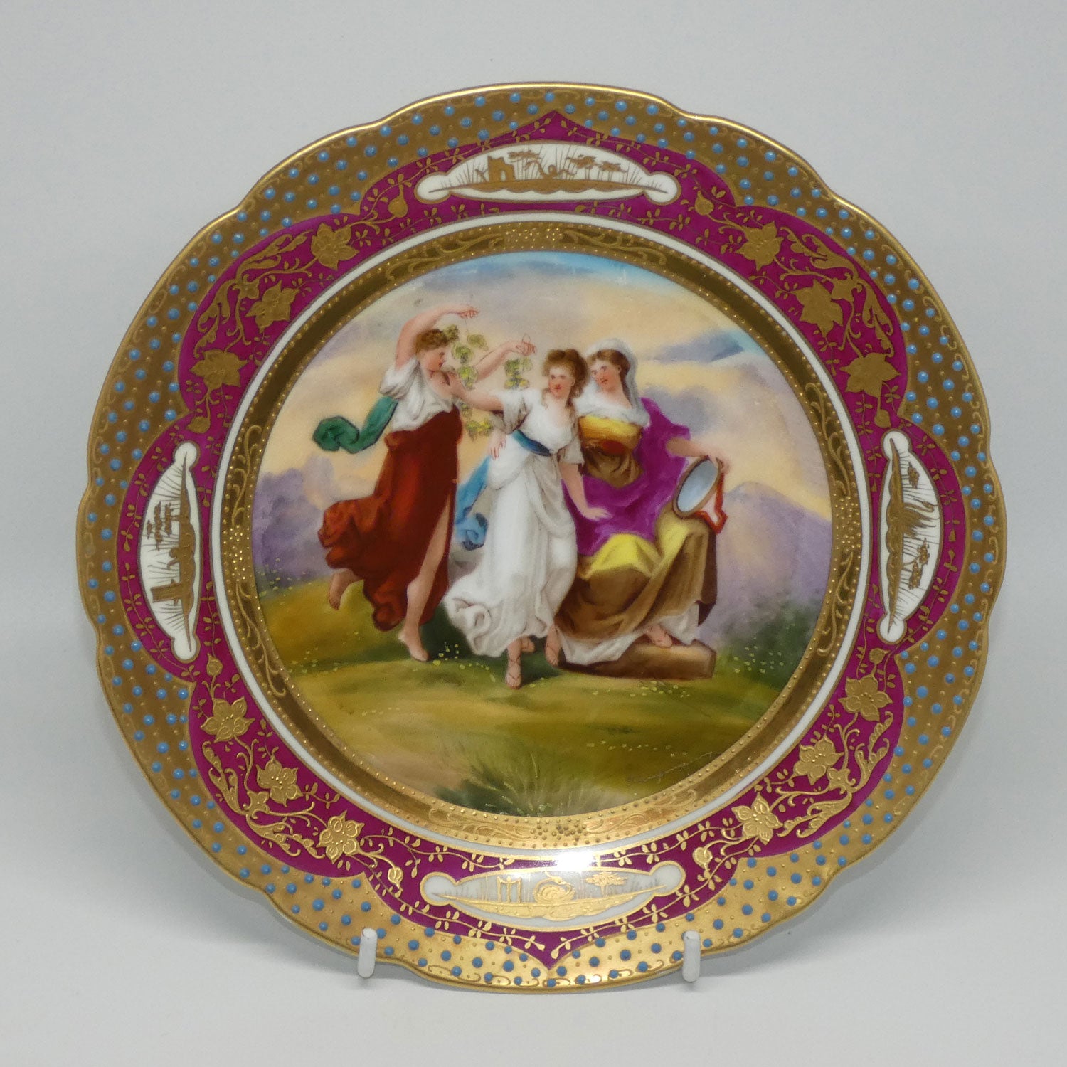 royal-vienna-plate-2-three-maidens-signed-kaufmann