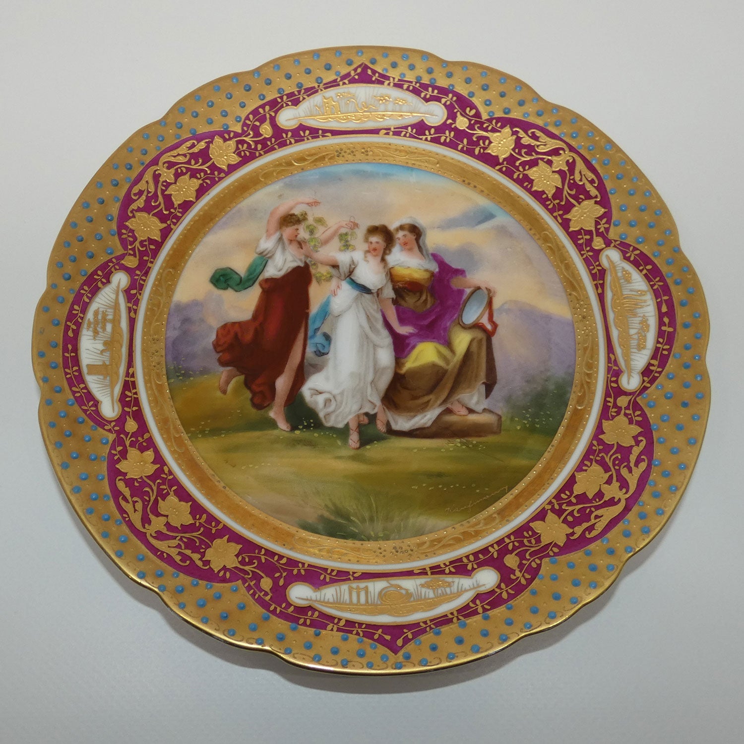 royal-vienna-plate-2-three-maidens-signed-kaufmann