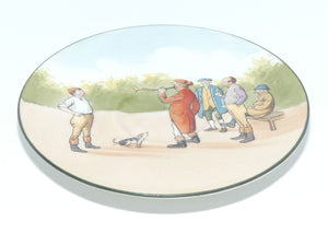 Royal Doulton Blue Sky | Coaching Days saucer | Unrecorded Scene E276