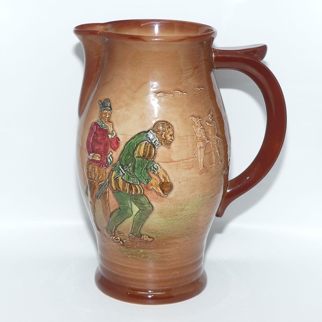 Royal Doulton Sir Francis Drake jug D5705 | Kingsware Bar Advertising