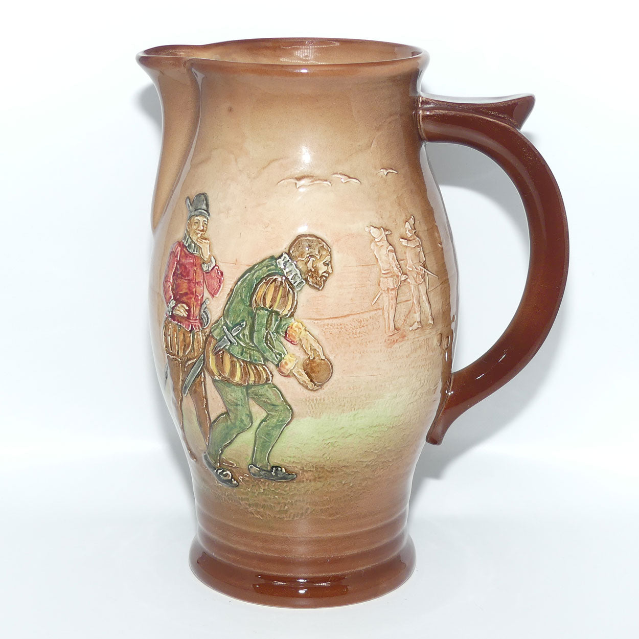 Royal Doulton Sir Francis Drake jug D5705 | Kingsware Bar Advertising