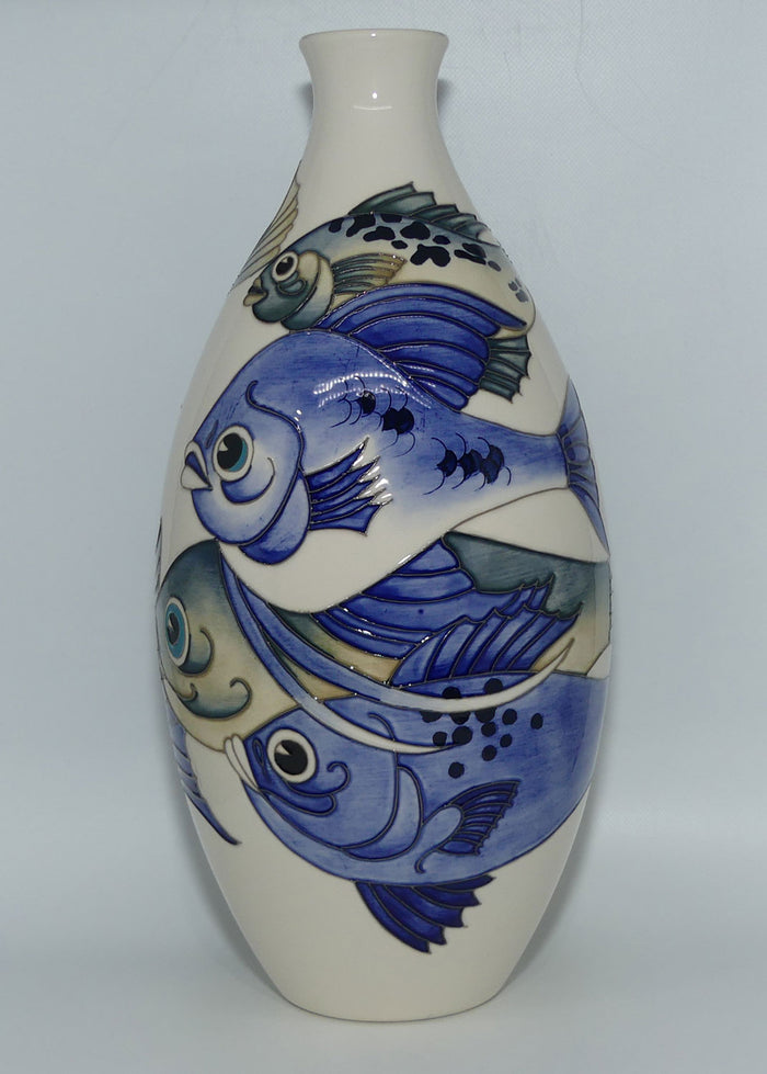 Moorcroft Shoaling 9/12 vase (Ltd Ed)