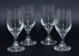 Vintage Dartington Crystal | Frank Thrower design | Set of 4 Shot Glasses 30ml