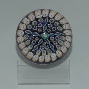 john-deacons-scotland-millefiori-5-spoke-small-paperweight-amethyst