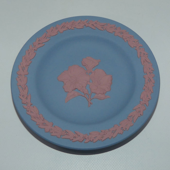 Wedgwood Jasper | Australian Native Flowers | Sturt Desert Rose miniature plate | no box