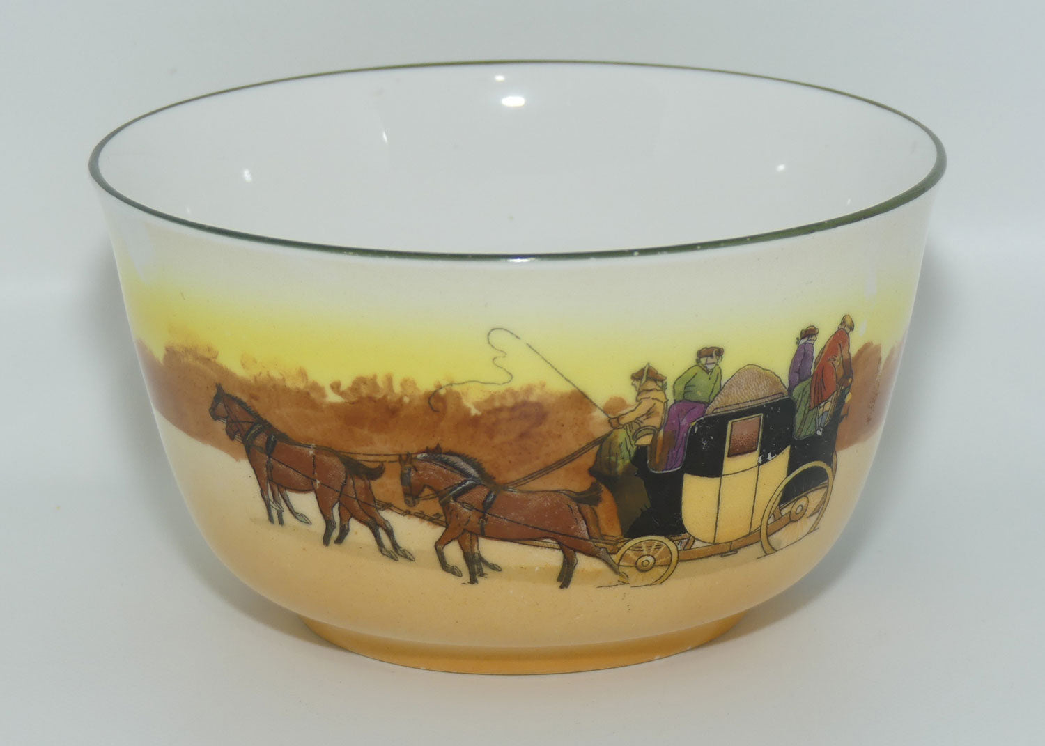 Royal Doulton Coaching Days round sugar bowl | Bone China