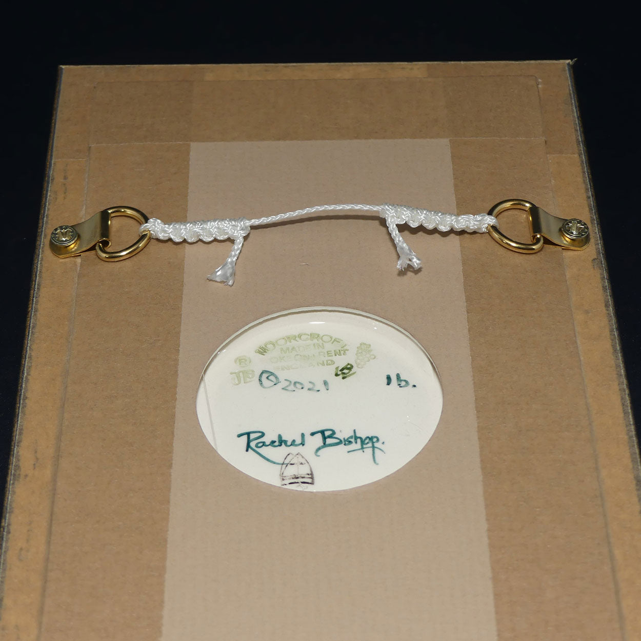 Moorcroft Symphony in Blue PLQ | Num Ed #16