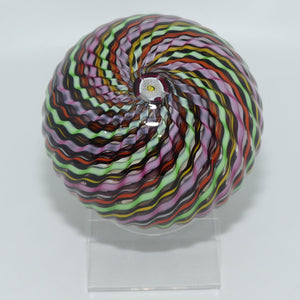 John Deacons Scotland Tartan Twirl  Magnum paperweight