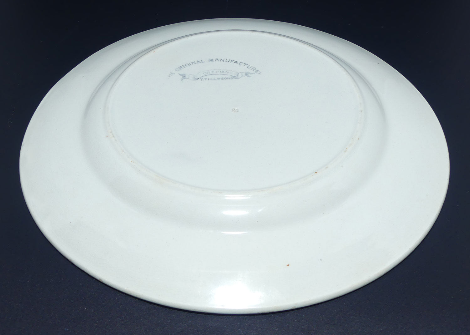 Thomas Till and Sons plate | Grecian pattern c.1860 | #1
