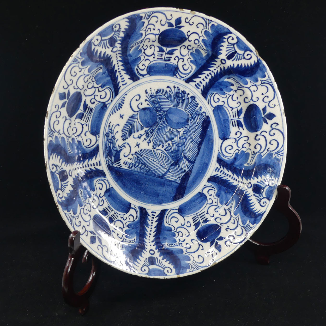 antique-18th-century-tin-glaze-delftware-charger-bowl