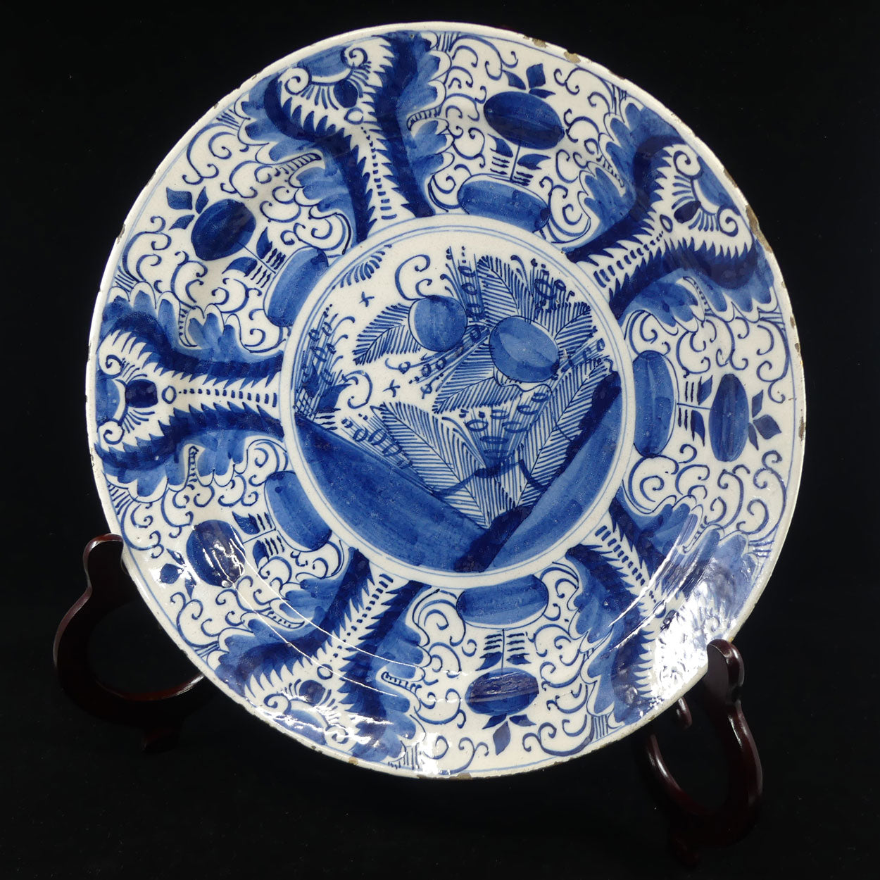 antique-18th-century-tin-glaze-delftware-charger-bowl