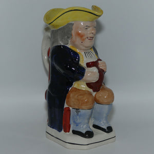 Early 20th Cent Staffordshire Pottery toby jug | Colourful