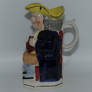 Early 20th Cent Staffordshire Pottery toby jug | Colourful