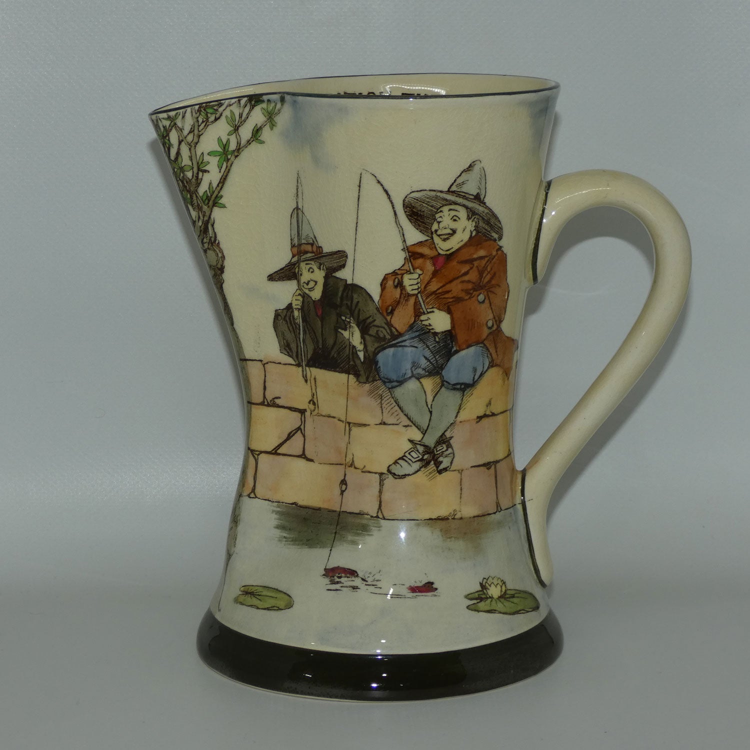 royal-doulton-gallant-fishers-tudor-shape-large-jug-d3680
