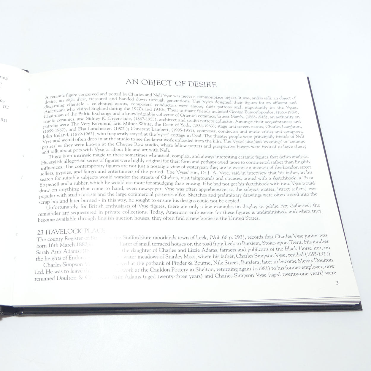 Reference Book | Charles & Nell Vyse | A Partnership | Dennis and Pascoe