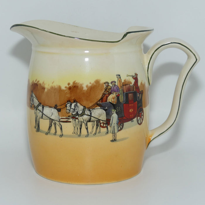 Royal Doulton Coaching Days Westcott shape jug | Large