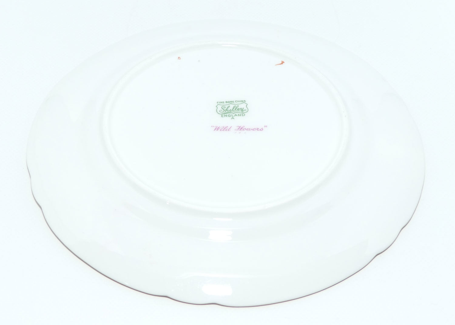 Shelley Henley shape Wildflowers pattern trio | Fancy edge border | Z13686