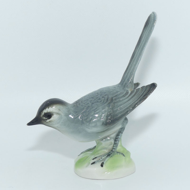 Wilhelm Rittirsch Dresden Art Germany figure of a grey bird ...