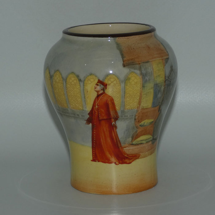 Royal Doulton Shakespearean Wolsey bulbous vase